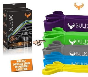 Different types of bands used for Resistance band workouts for men
