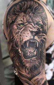 animal tattoo for men