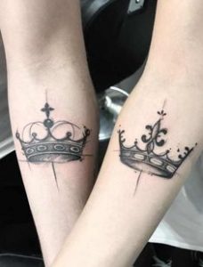 couple small tattoo